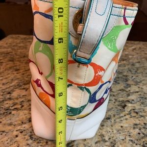 Original coach scribble purse